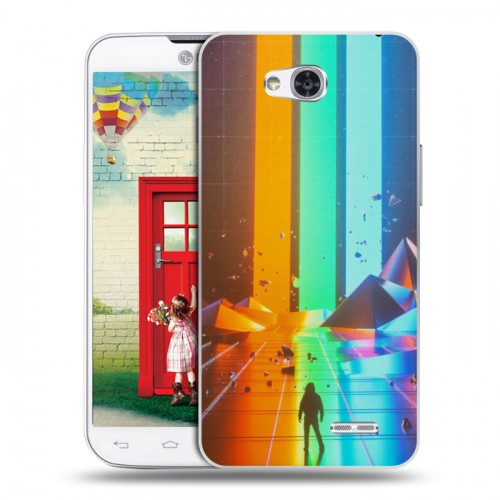 Дизайнерский пластиковый чехол для LG L80 imagine dragons