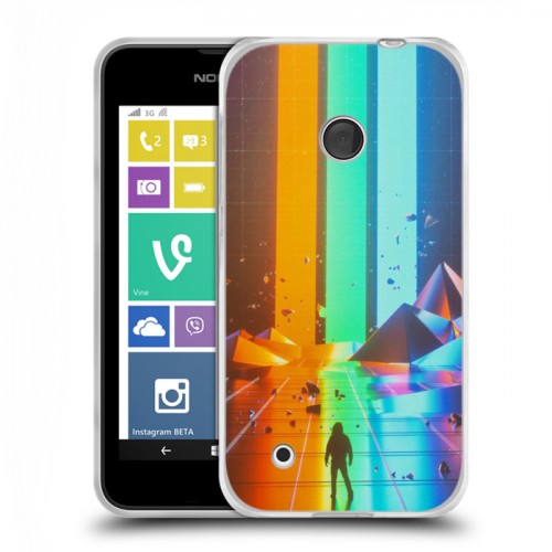 Дизайнерский пластиковый чехол для Nokia Lumia 530 imagine dragons