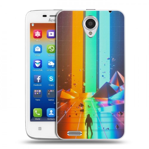 Дизайнерский пластиковый чехол для Lenovo S650 Ideaphone imagine dragons