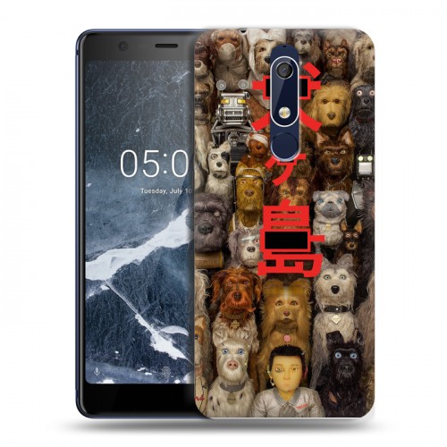 Дизайнерский пластиковый чехол для Nokia 5.1 Остров Собак