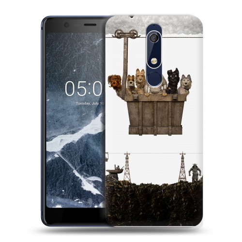 Дизайнерский пластиковый чехол для Nokia 5.1 Остров Собак