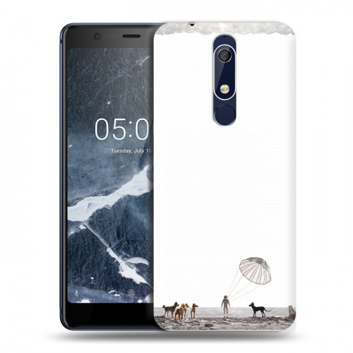 Дизайнерский пластиковый чехол для Nokia 5.1 Остров Собак