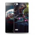 Дизайнерский пластиковый чехол для Lenovo Vibe X2 Человек-муравей и Оса