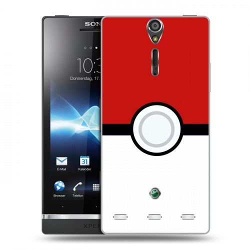 Дизайнерский пластиковый чехол для Sony Xperia S Покемоны