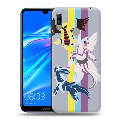 Дизайнерский пластиковый чехол для Huawei Y6 (2019) Покемоны
