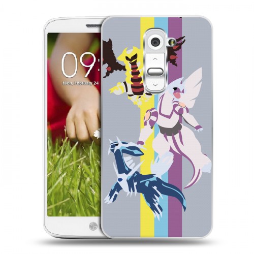 Дизайнерский пластиковый чехол для LG Optimus G2 mini Покемоны