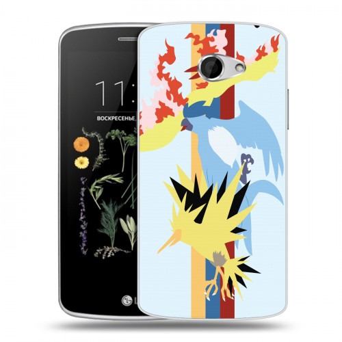 Дизайнерский силиконовый чехол для LG K5 Покемоны
