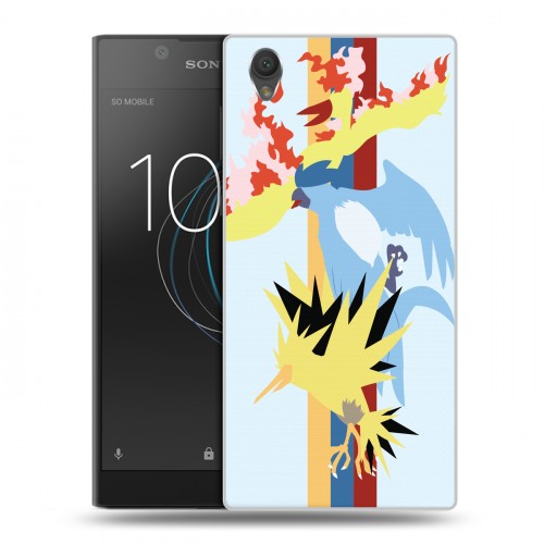 Дизайнерский пластиковый чехол для Sony Xperia L1 Покемоны