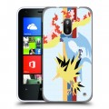 Дизайнерский пластиковый чехол для Nokia Lumia 620 Покемоны