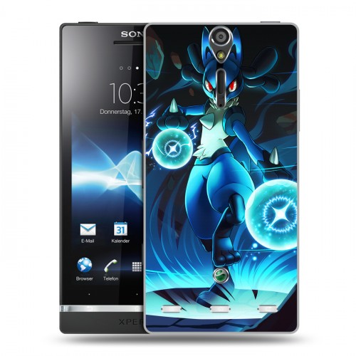 Дизайнерский пластиковый чехол для Sony Xperia S Покемоны