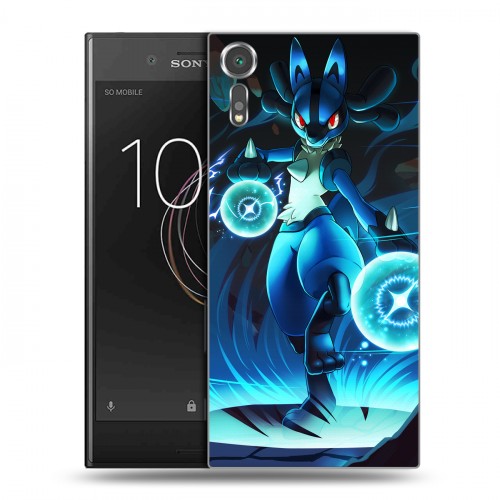 Дизайнерский пластиковый чехол для Sony Xperia XZs Покемоны