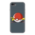 Дизайнерский силиконовый с усиленными углами чехол для Iphone 7 Покемоны