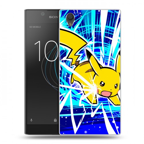 Дизайнерский пластиковый чехол для Sony Xperia L1 Покемоны