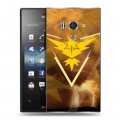 Дизайнерский пластиковый чехол для Sony Xperia acro S Покемоны