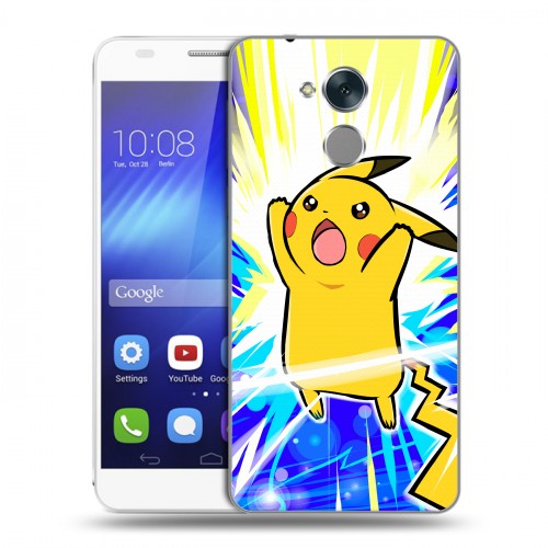 Дизайнерский пластиковый чехол для Huawei Honor 6C Покемоны