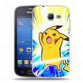 Дизайнерский пластиковый чехол для Samsung Galaxy Trend Lite Покемоны