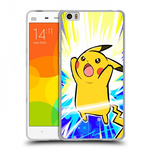 Дизайнерский пластиковый чехол для Xiaomi Mi Note Покемоны