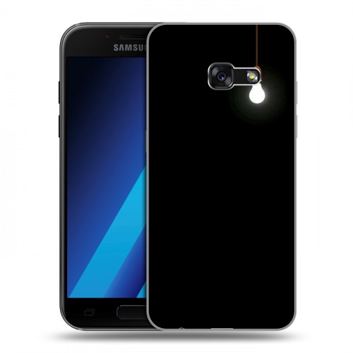 Дизайнерский силиконовый чехол для Samsung Galaxy A7 (2017) креатив дизайн