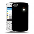 Дизайнерский пластиковый чехол для BlackBerry Q10 креатив дизайн