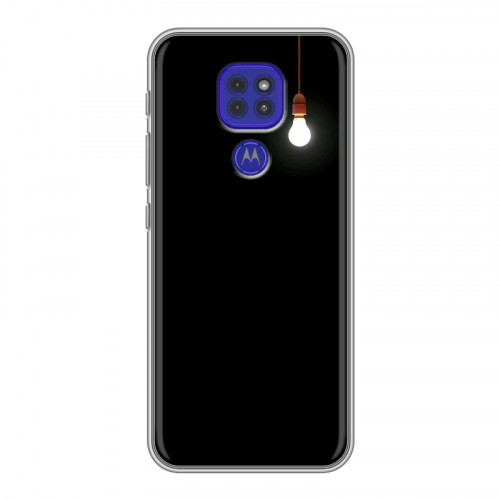 Дизайнерский силиконовый чехол для Motorola Moto G9 Play креатив дизайн