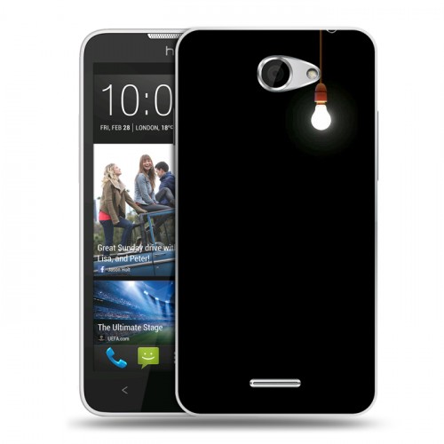 Дизайнерский пластиковый чехол для HTC Desire 516 креатив дизайн