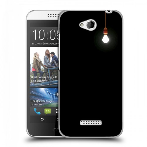 Дизайнерский силиконовый чехол для HTC Desire 616 креатив дизайн