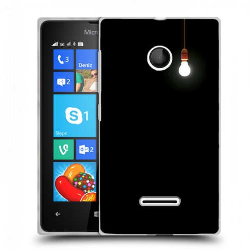 Дизайнерский пластиковый чехол для Microsoft Lumia 435 креатив дизайн