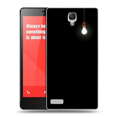 Дизайнерский силиконовый чехол для Xiaomi RedMi Note креатив дизайн