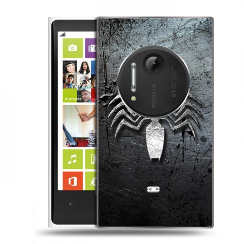 Дизайнерский пластиковый чехол для Nokia Lumia 1020 Веном (2018)