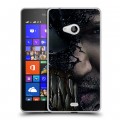 Дизайнерский пластиковый чехол для Microsoft Lumia 540 Веном (2018)