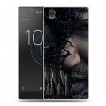 Дизайнерский пластиковый чехол для Sony Xperia L1 Веном (2018)