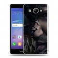 Дизайнерский пластиковый чехол для Huawei Y3 (2017) Веном (2018)