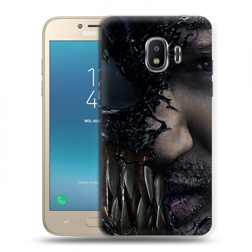 Дизайнерский пластиковый чехол для Samsung Galaxy J2 (2018) Веном (2018)