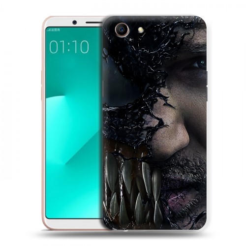 Дизайнерский пластиковый чехол для OPPO A83 Веном (2018)