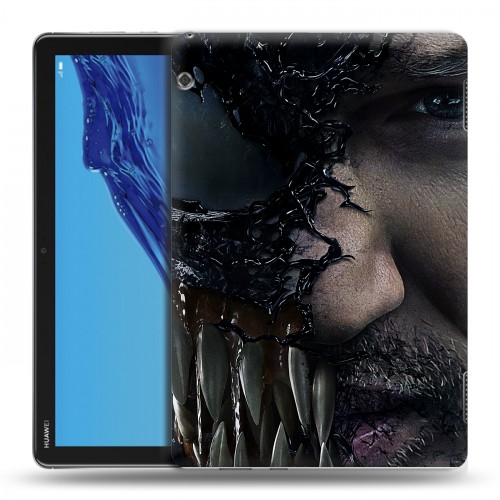 Дизайнерский силиконовый чехол для Huawei MediaPad T5 Веном (2018)