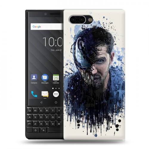 Дизайнерский пластиковый чехол для BlackBerry KEY2 Веном (2018)