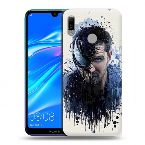 Дизайнерский пластиковый чехол для Huawei Y6 (2019) Веном (2018)