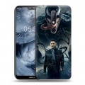 Дизайнерский пластиковый чехол для Nokia 6.1 Plus Веном (2018)