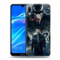 Дизайнерский пластиковый чехол для Huawei Y6 (2019) Веном (2018)