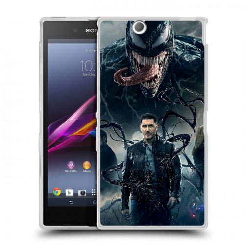 Дизайнерский пластиковый чехол для Sony Xperia Z Ultra  Веном (2018)