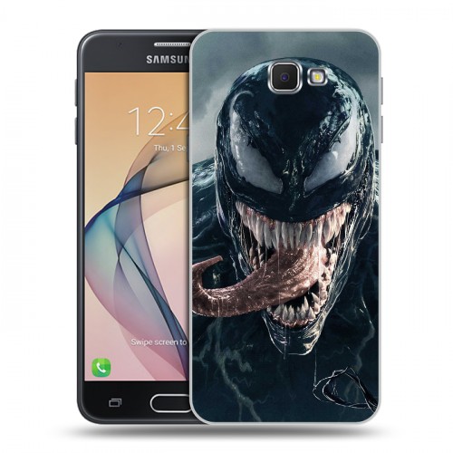 Дизайнерский пластиковый чехол для Samsung Galaxy J5 Prime Веном (2018)