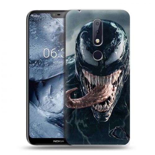 Дизайнерский пластиковый чехол для Nokia 6.1 Plus Веном (2018)