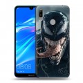 Дизайнерский пластиковый чехол для Huawei Y6 (2019) Веном (2018)