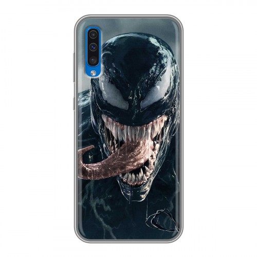 Дизайнерский силиконовый чехол для Samsung Galaxy A50 Веном (2018)