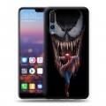 Дизайнерский силиконовый с усиленными углами чехол для Huawei P20 Pro Веном (2018)