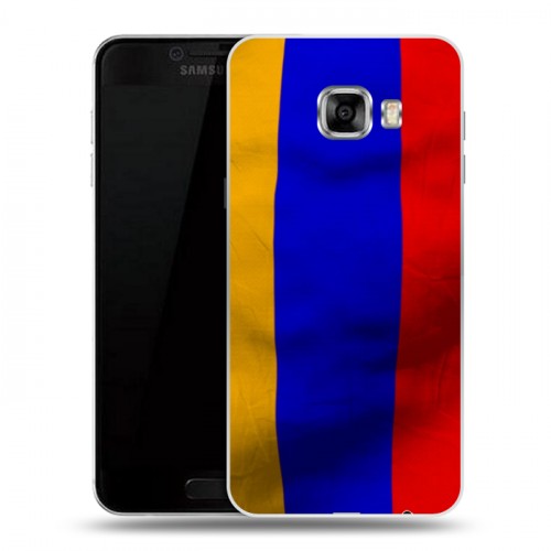 Дизайнерский пластиковый чехол для Samsung Galaxy C5 Армения