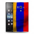 Дизайнерский пластиковый чехол для Sony Xperia acro S Армения