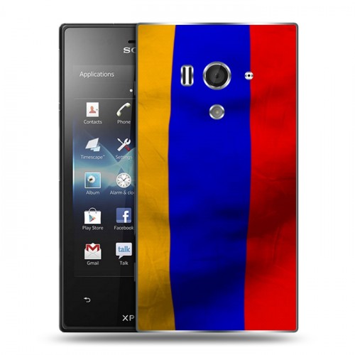 Дизайнерский пластиковый чехол для Sony Xperia acro S Армения