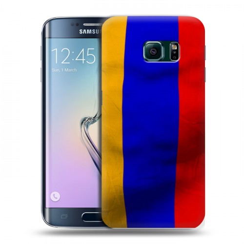 Дизайнерский пластиковый чехол для Samsung Galaxy S6 Edge Армения
