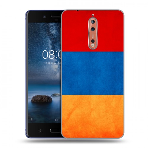 Дизайнерский пластиковый чехол для Nokia 8 Армения